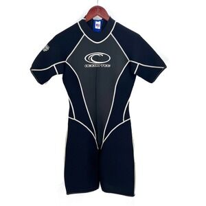 Ocean Tec Titanium 2/2 mm Black Shorty Wetsuit Shorty